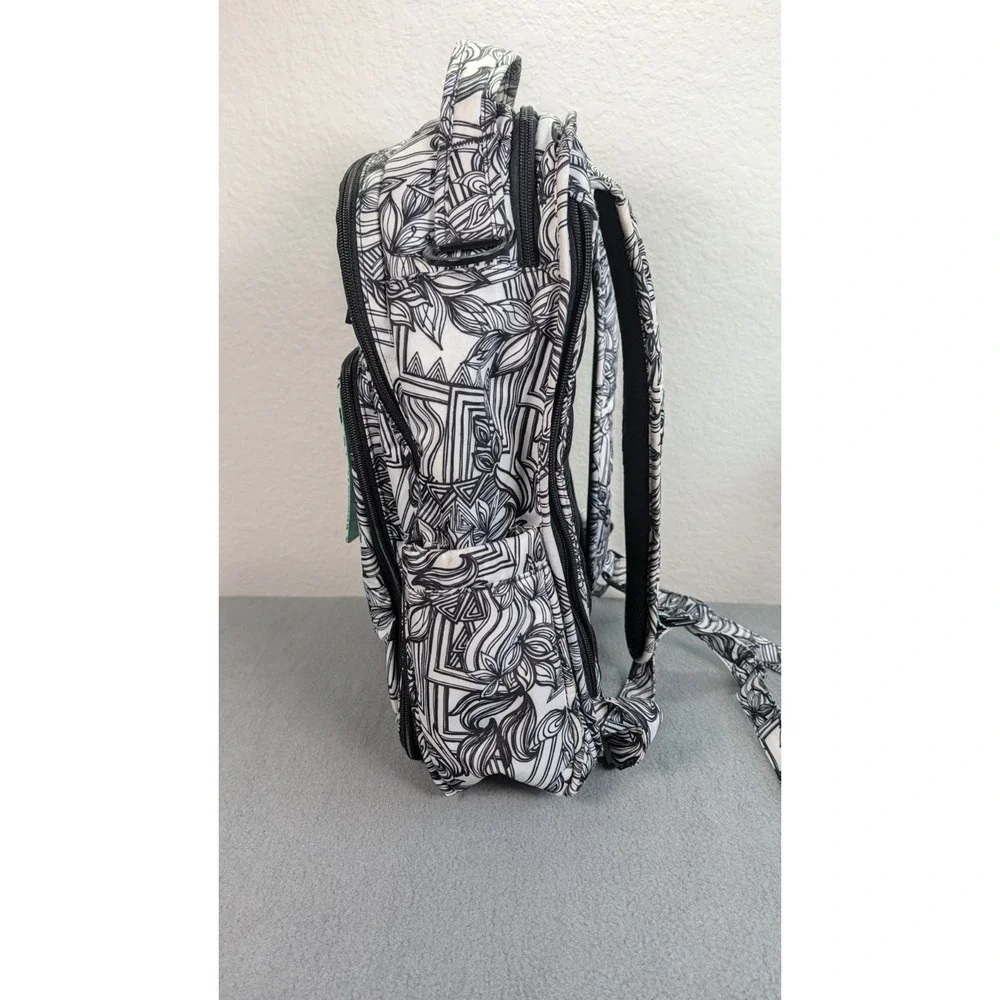 Jujube Legacy Collection Be Right Backpack Diaper Bag Sketch Doodle Black White